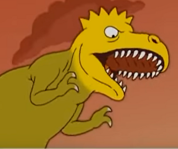 0011 Tyrannosaurus The Simpsons