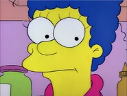 Marge watches...