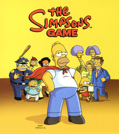 the simpsons game ds