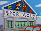 Sportacus (ad seen in stadium)