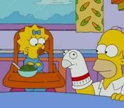 Homer and maggie