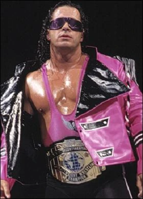 bret hart pink jacket