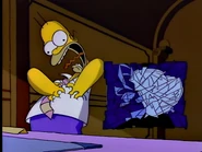 Homer's heart shatters into pieces after Mr. Burns calls him terrible.