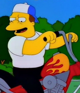 Mr. Muntz as a soccer coach in season 9 episode "Bart Star".