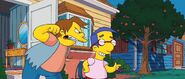 Nelson about to punch Milhouse