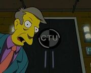 Skinner introducing the CTU to the children