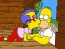 Milhouse kissed Homer