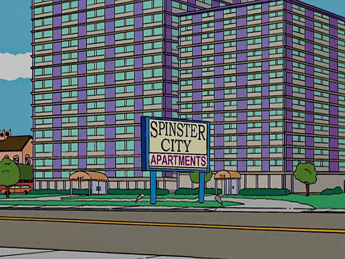 Spinster City Apartments Simpsons Wiki Fandom