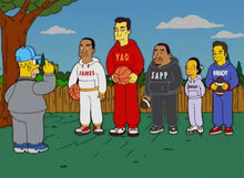 Ming e seus colegas de "classe"