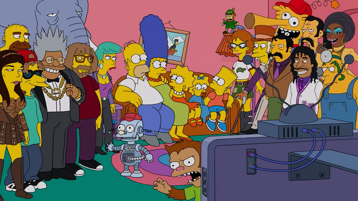 750 Characters couch gag | Simpsons Wiki | Fandom