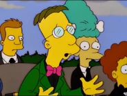At Maude Flanders' funeral