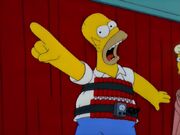 Homer as a suicide bomber