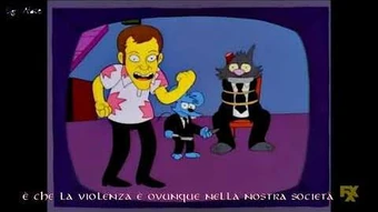 Stuck In The Middle With You Simpsons Wiki Fandom