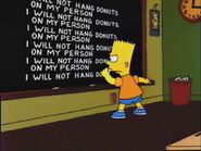 I will not hang donuts on my person.
