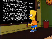 "My suspension was not 'mutual'"