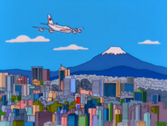 "Welcome to Japan folks. The local time is tomorrow."