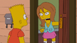 Дженни, говоря Барт "Ешь мои шорты!" прежде чем хлопнуть дверью на него.