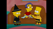 THOH XIX It'sTheGrandPumpkinMilhouse LisaMilhouse&Bart