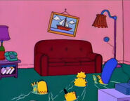 Swimming Family couch gag