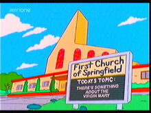 Springfieldchurchsimpsons