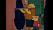 TheSimpsonsGettingShotForTrespassingOnTheMansGarden