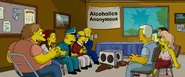 Alcoholic Anonymous meeting