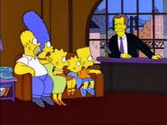 David Letterman Show couch gag