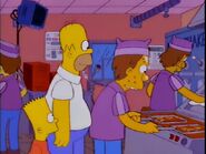 Workers at Krusty Burger