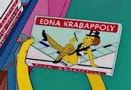 Edna 'Krabappoly' shown as a parody of board game Monopoly