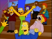 Jerri with a blue dress