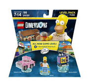 Lego Dimensions The Simpsons Level Pack