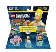 Lego Dimensions The Simpsons Level Pack