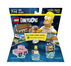 Lego dimensions top simpsons pack