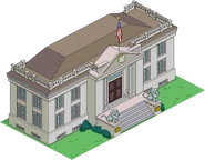 Springfield County Court House (background)