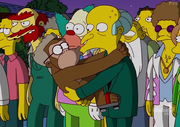 Burns kissing Mr