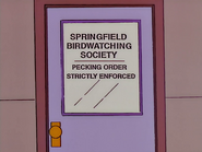 Birdwatching society door springfield municipal building bart the mother