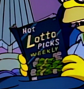Hot Lotto Picks Weekly Simpsons Wiki Fandom