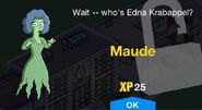 Maude's ghost in: The Simpsons Tapped Out