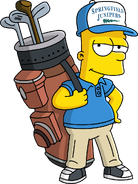 Bart as a Caddy