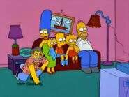 Groening's Signature couch gag
