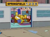 Springfield Subway Station couch gag