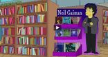 Regal with Neil Gaiman's books