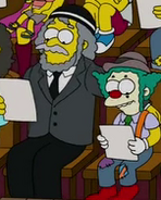 Rabbi Hyman Krustofsky and son Krusty