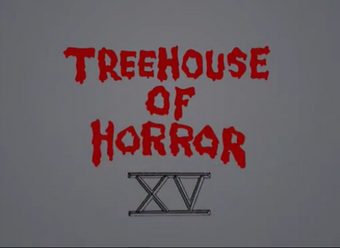 The simpsons treehouse of horror xv