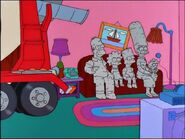 Cement Family couch gag