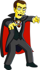 Count Dracula (as Count Burns)