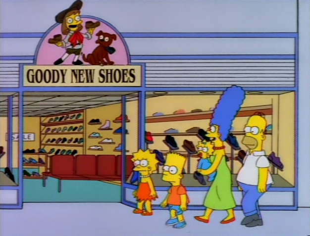 Goody New Shoes | Simpsons Wiki | Fandom