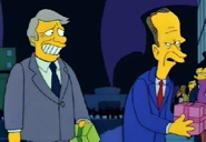 Jimmy Carter with George Bush.