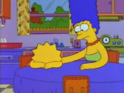 Marge comforting a crying Lisa