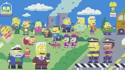 Bobo, Mr. Teeny, Sir Oinks-A-Lot, Blinky, Lurleen Lumpkin, Bart's Weather Balloon